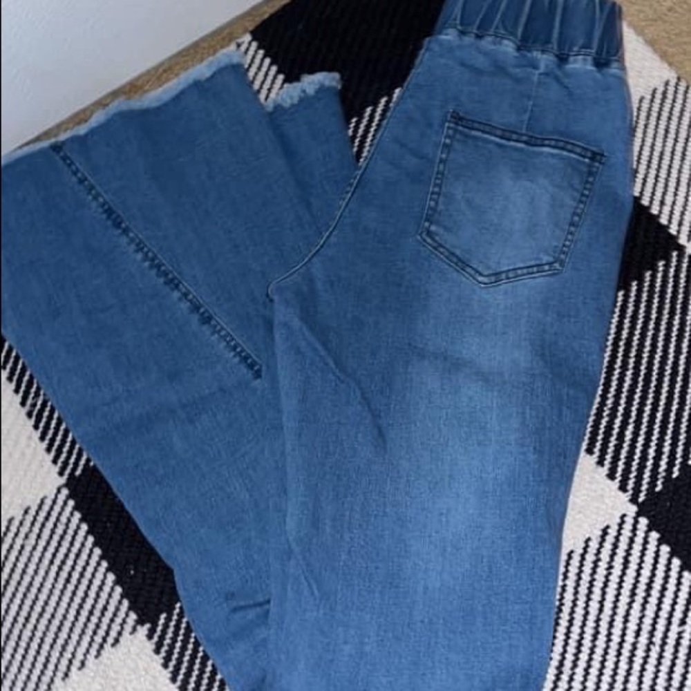 Ripped bell bottoms